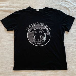 The Dead Milkmen Short Sleeve Tshirt Size Youth L (Black)